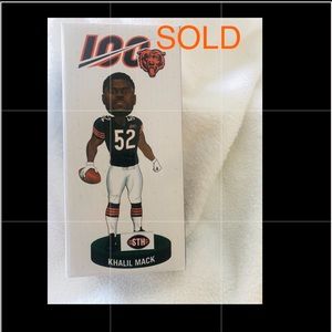 SOLD Khalil Mack Chicago Bears Bobblehead!